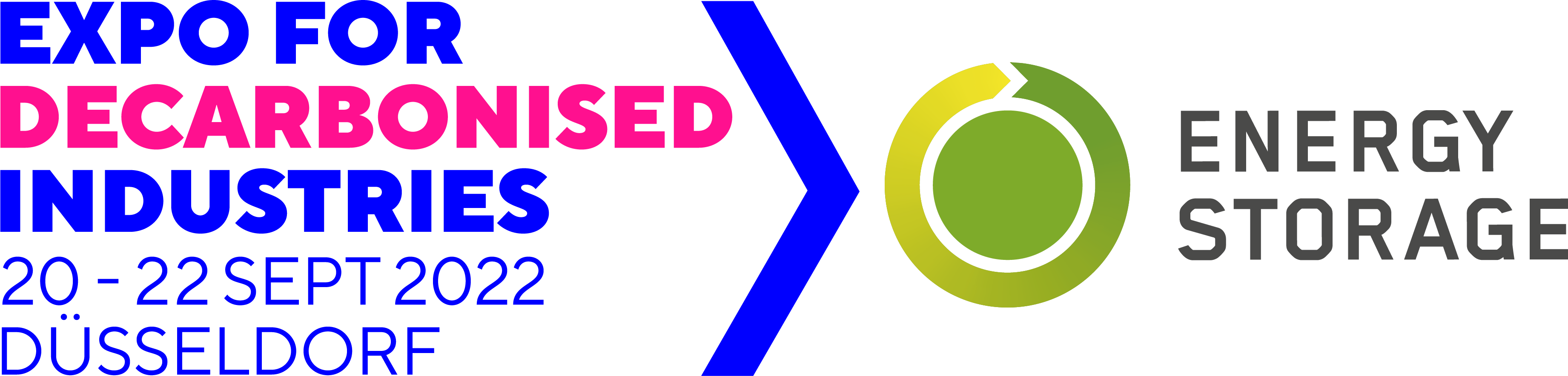 Expo for Decarbonised Industries (formerly Energy Storage Europe) Logo